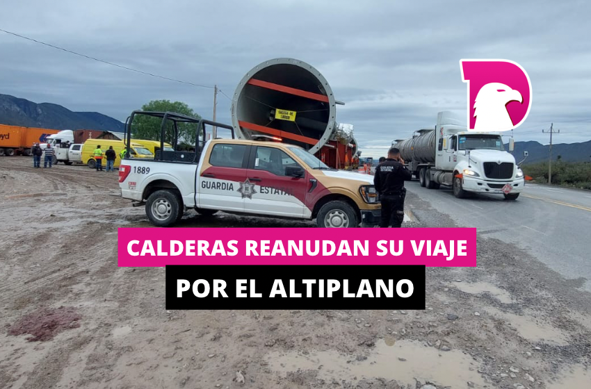  Calderas reanudan su viaje por el Altiplano