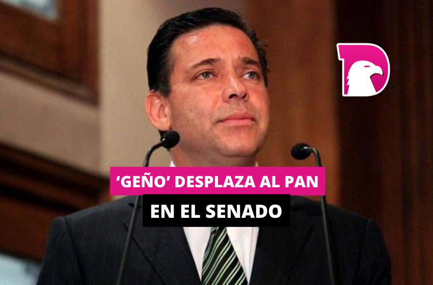  ‘Geño’ desplaza al PAN en el Senado