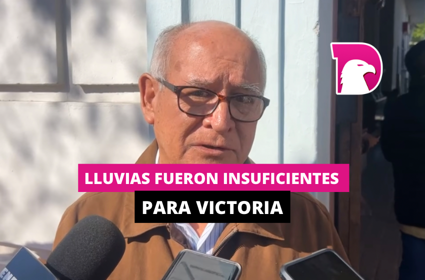  Lluvias fueron insuficientes para Victoria