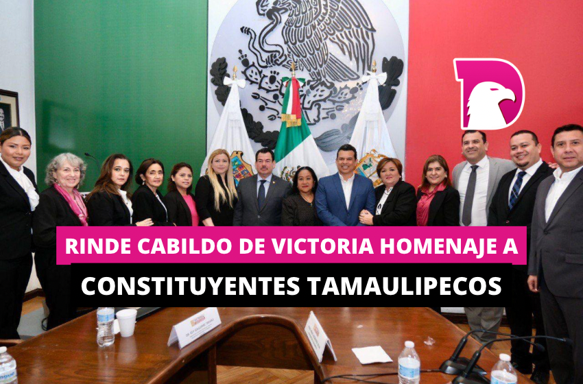  Rinde Cabildo de Victoria homenaje a constituyentes tamaulipecos