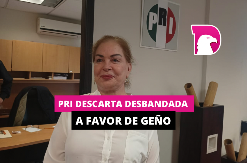  PRI descarta desbandada a favor de Geño