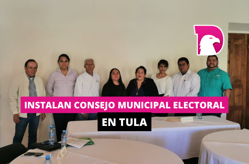  Instalan consejo municipal electoral en Tula
