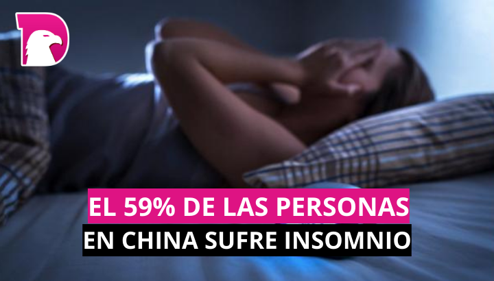 El 59% de las personas en China sufren insomnio