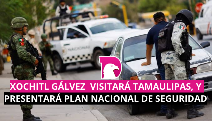  Xóchitl Gálvez visitará Tamaulipas, y presentará plan nacional de seguridad