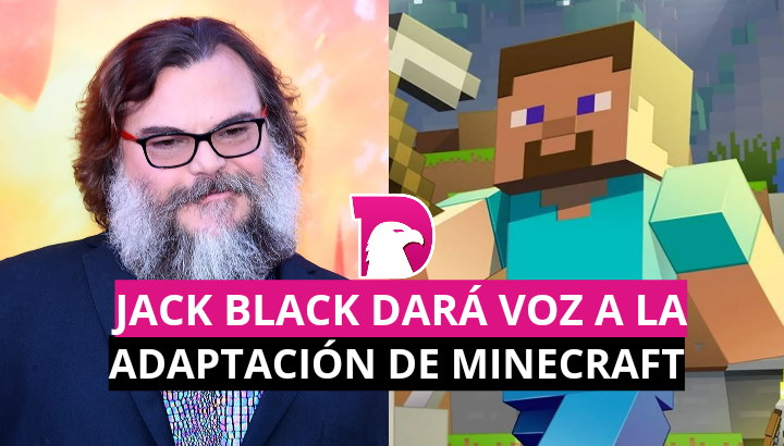  Jack Black dará voz a la adaptación de Minecraft