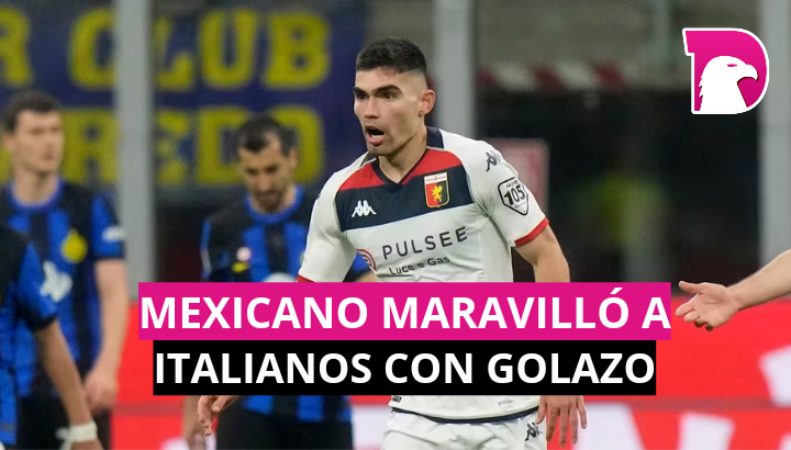  Mexicano maravilló a italianos con golazo