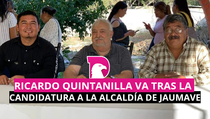  Ricardo Quintanilla va tras la candidatura a la alcaldía de Jaumave