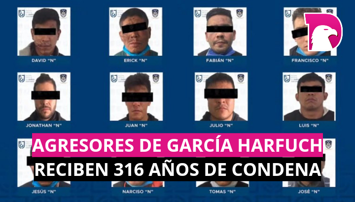  Agresores de García Harfuch reciben 316 años de condena