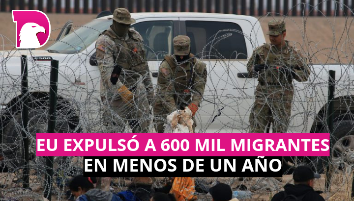  EU expulsó a 600 mil migrantes en menos de un año
