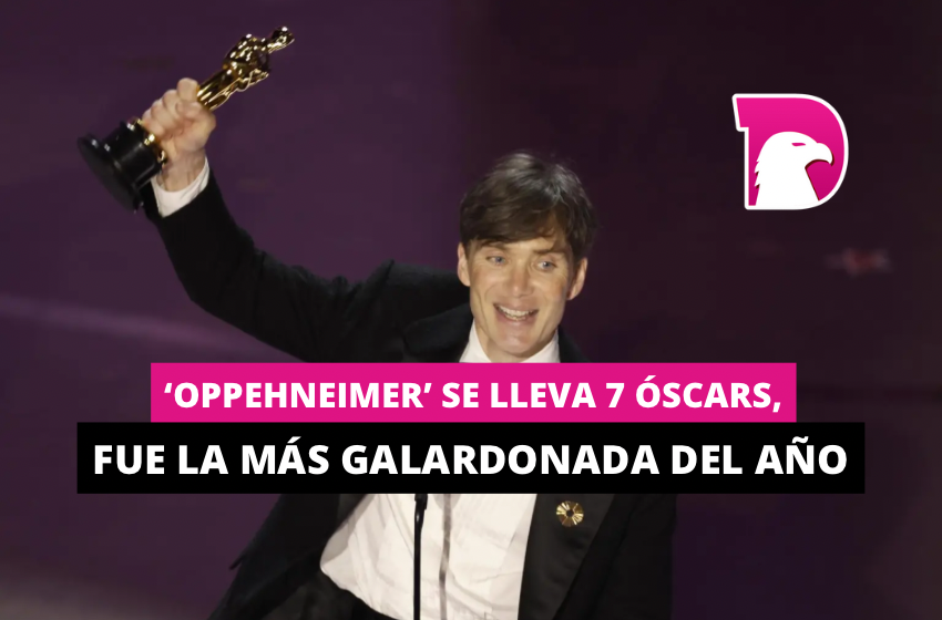  ‘Oppenheimer’ se lleva 7 Óscars, fue la más galardonada del año