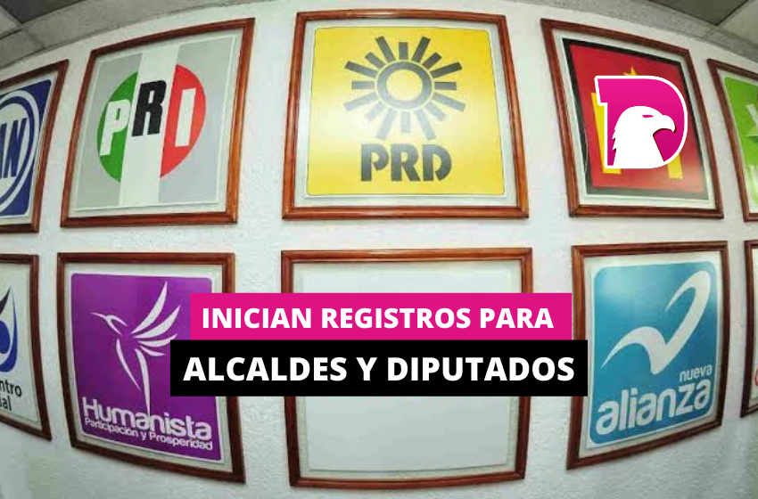  Inician registros para alcaldes y diputados