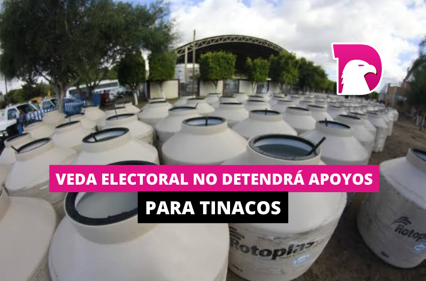  Veda electoral no detendrá apoyos para tinacos