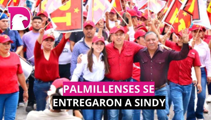  Palmillenses se  entregaron a Sindy