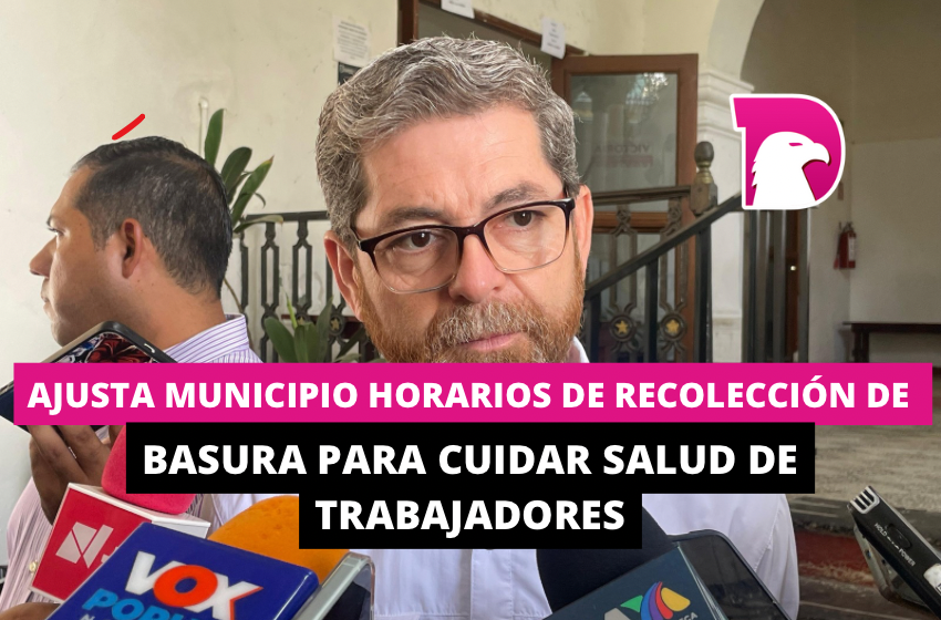  Ajusta Municipio horarios de recolección de basura para cuidar salud de trabajadores