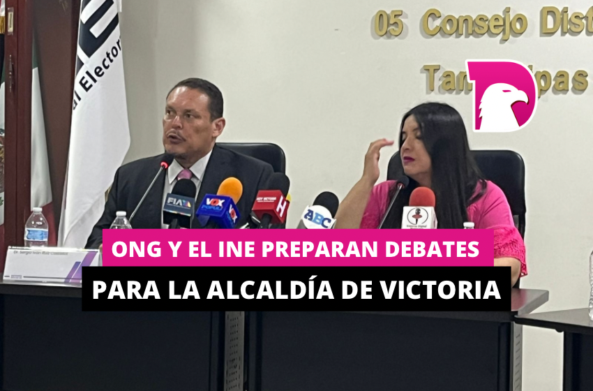  ONG y en INE preparan debates para la alcaldía de Victoria