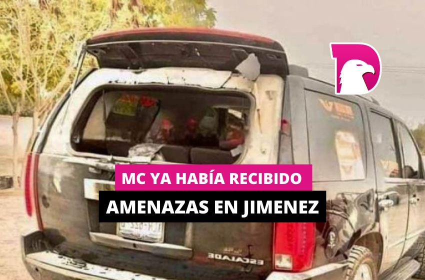  MC ya había recibido amenazas en Jiménez