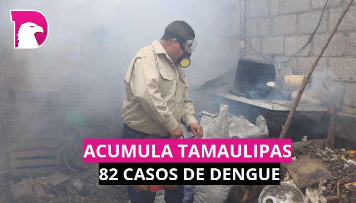  Acumula Tamaulipas 82 casos de dengue
