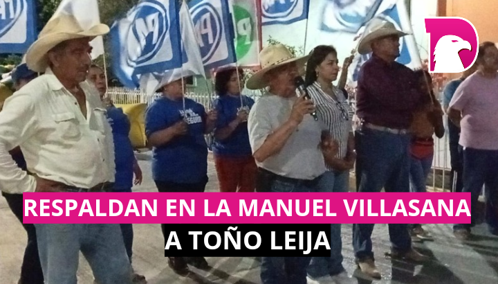  Respaldan en la Manuel Villasana a Toño Leija