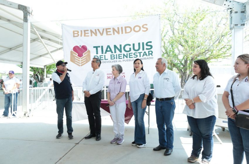  Llega Tianguis del Bienestar a Güémez