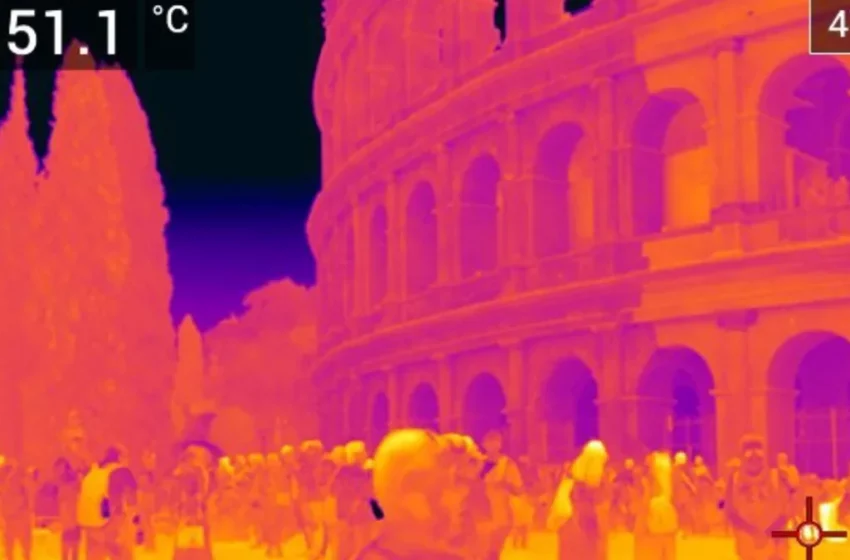  ‘Arde’ Roma por calor intenso