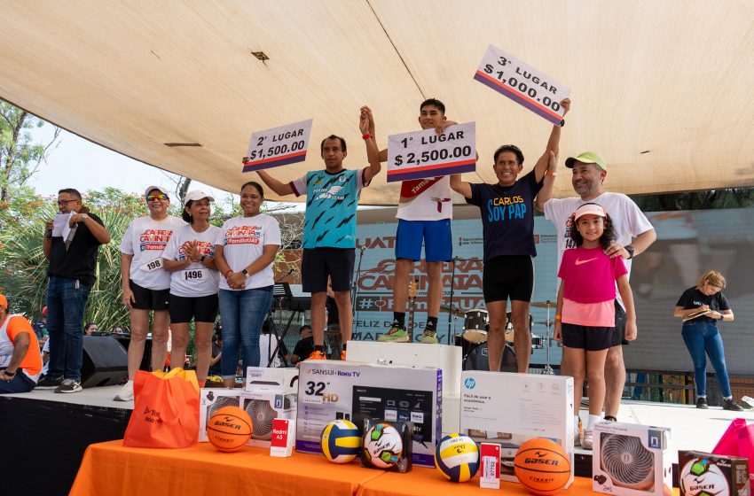  Éxito rotundo en Carrera y Caminata #Familia UAT