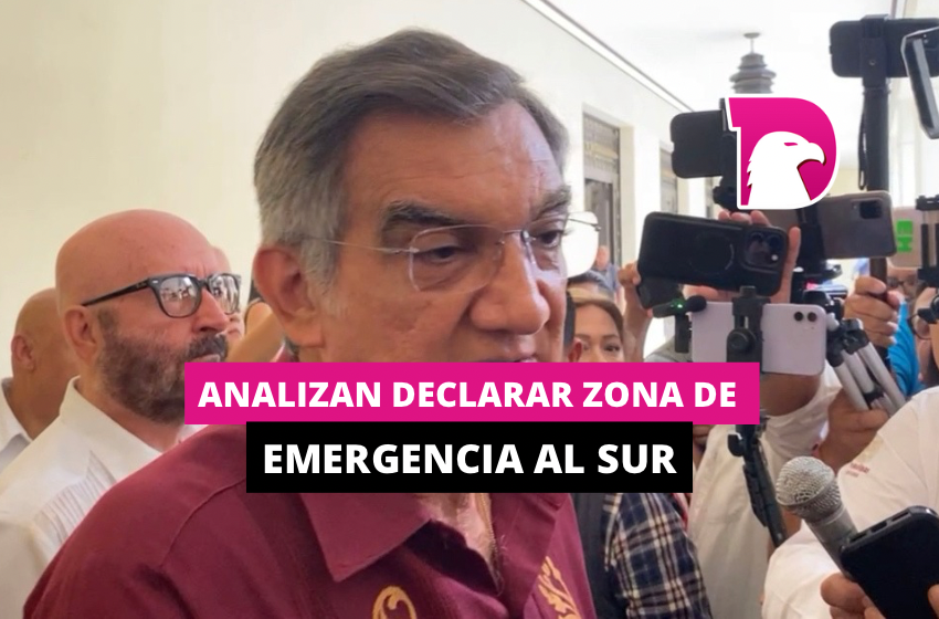  Analizan declarar zona de emergencia al sur