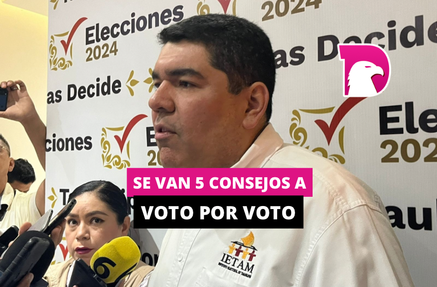  Se van 5 consejos a voto por voto