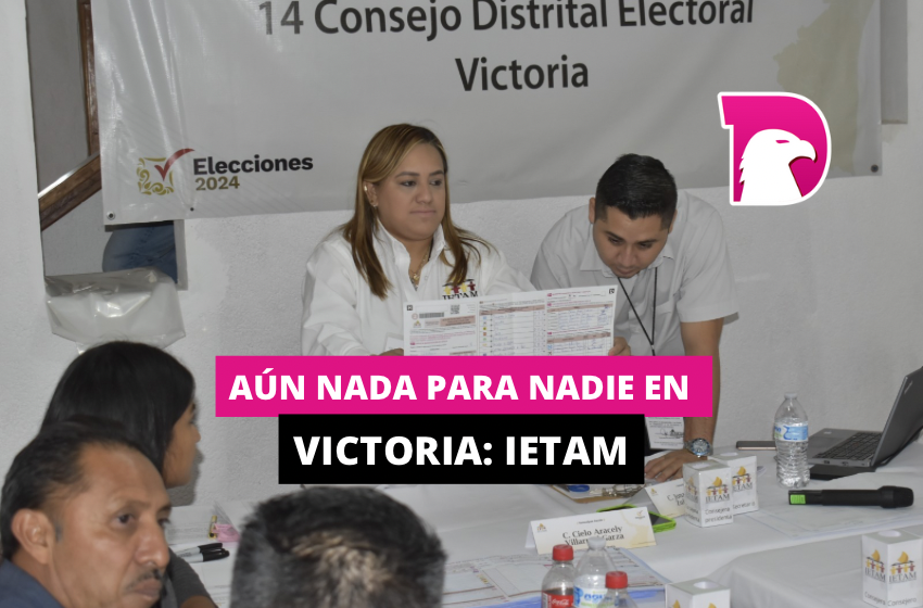  Aún nada para nadie en Victoria: Ietam