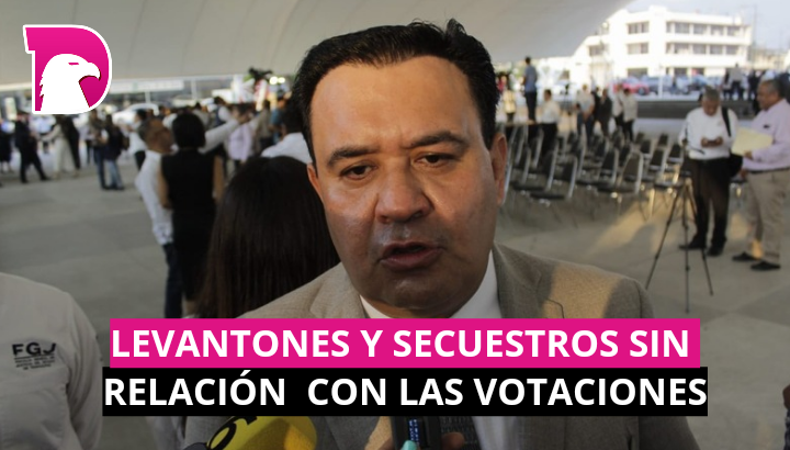  Levantones y secuestros, sin relación con las votaciones