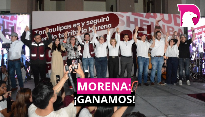  Morena: ¡Ganamos!