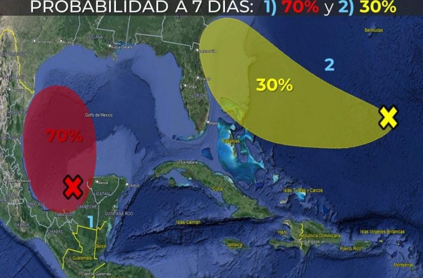  Zona de inestabilidad provocará lluvias en Tamaulipas