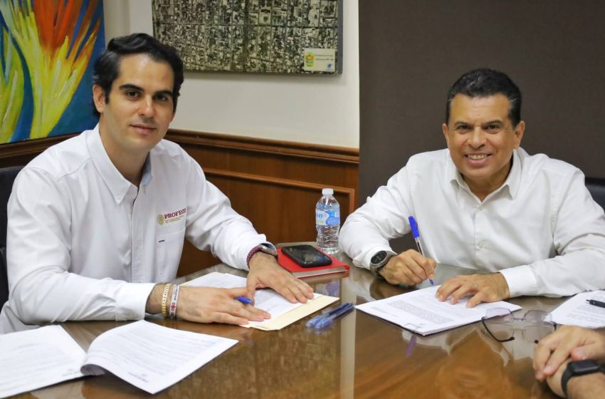  Firma Municipio convenio de colaboración con PROFECO