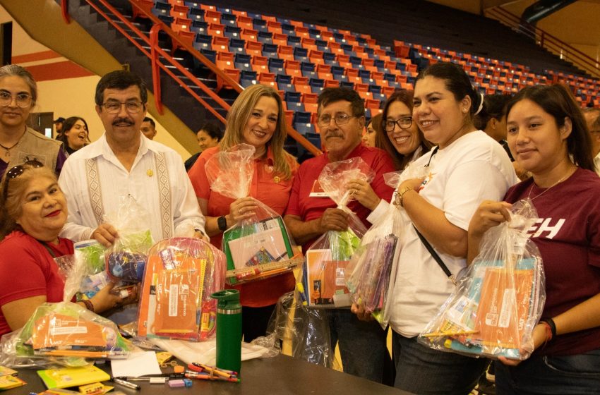  Suma la UAT esfuerzos para apoyar con útiles escolares a estudiantes del sector rural