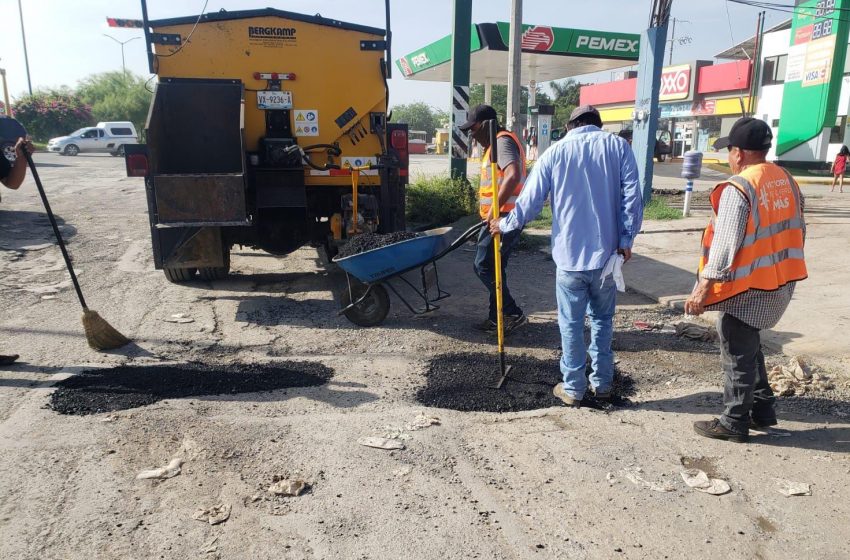  Activan Estado y Municipio programa emergente de bacheo