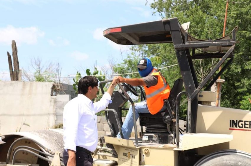  Mejorará Gobierno de Reynosa nivel de vida de familias de la Independencia