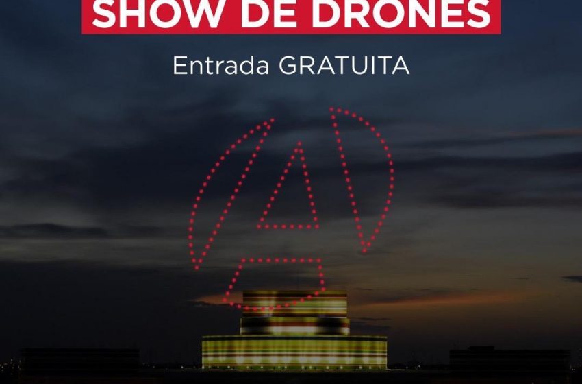  Anuncia Reynosa mega show de drones en el malecón