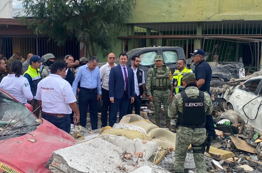  Habilita Carlos Peña refugio para 26 familias afectadas por explosión en Reynosa