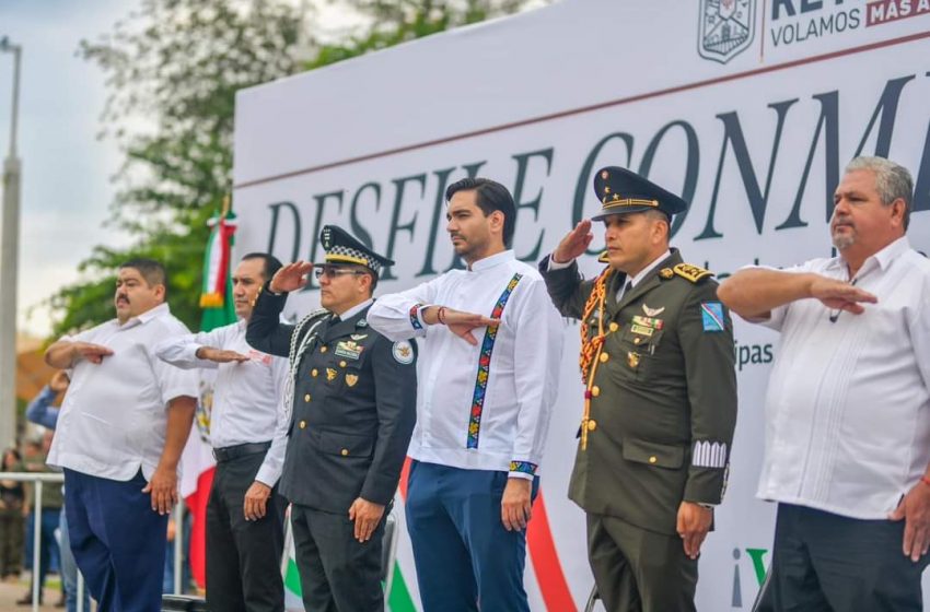  Disfrutan más de 5 mil el desfile de Reynosa; de los más grandes en Tamaulipas