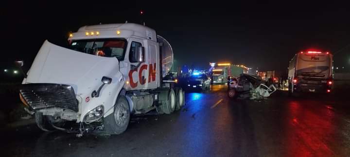  Ineficiencia de la Guardia Nacional de Caminos en choque del sábado en Tula