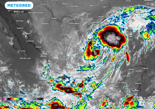  En alerta máxima 5 municipios por “Francine”