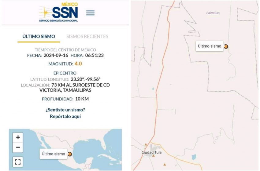  Nuevo temblor en el Altiplano, ahora en Palmillas