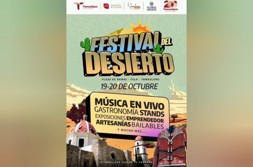  Anuncian el 1er Festival del Desierto en Tula, “Pueblo Mágico”