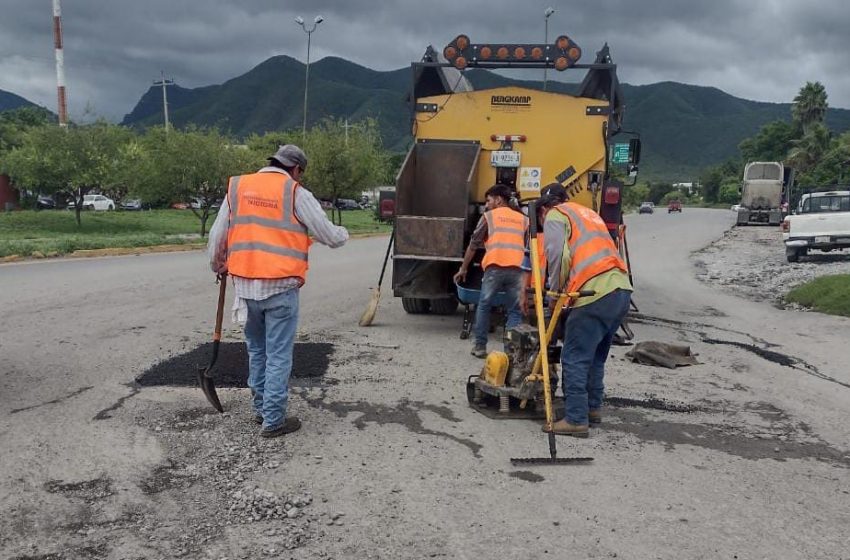  Mantiene SOP trabajos preventivos de bacheo