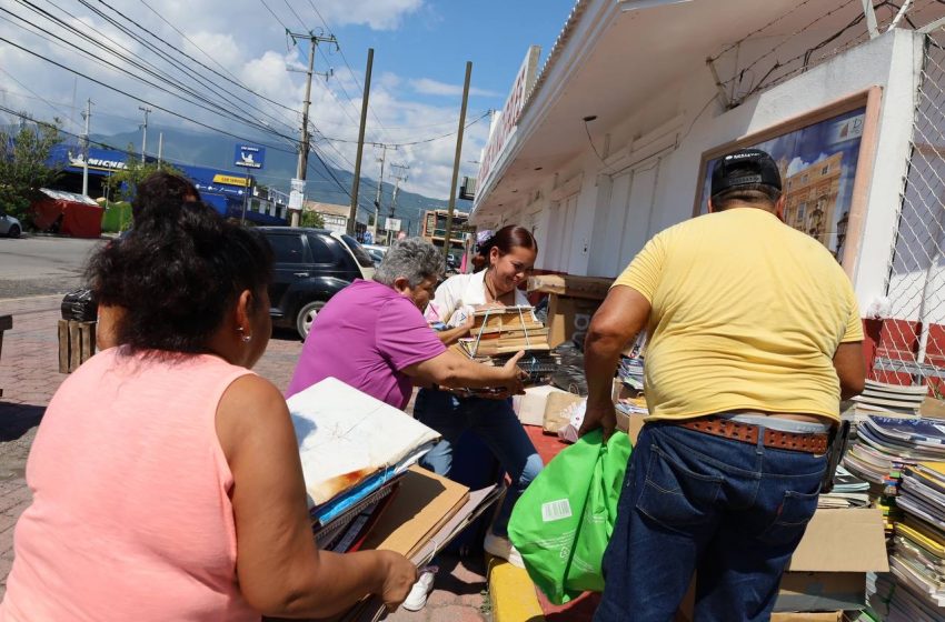  Invita Municipio sumarse a campaña de reciclaje de libros y cuadernos