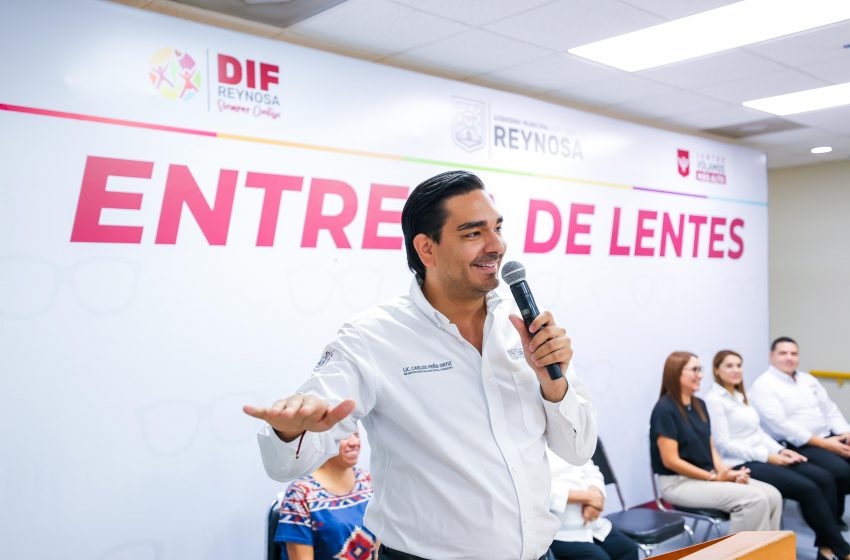  Visión clara y futuro brillante con Jornada de Salud Visual que impulsan Carlos Peña Ortiz y el DIF-Reynosa