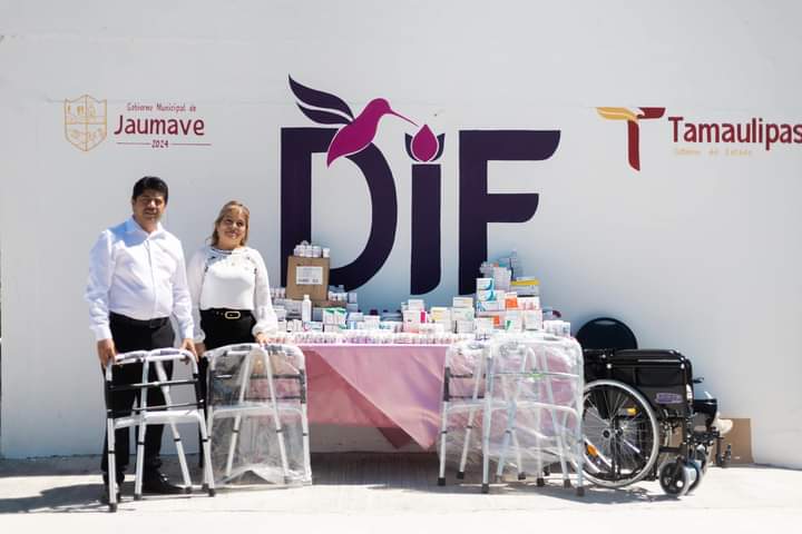  DIF Jaumave agradece donativo de medicamentos del DIF Tamaulipas