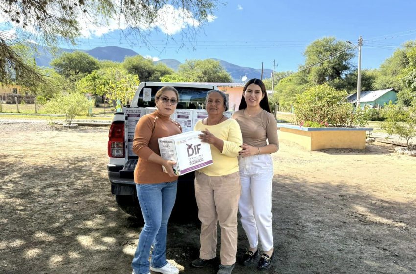  Inicia Sindy el programa “Voluntad de ayudar a las Familias”