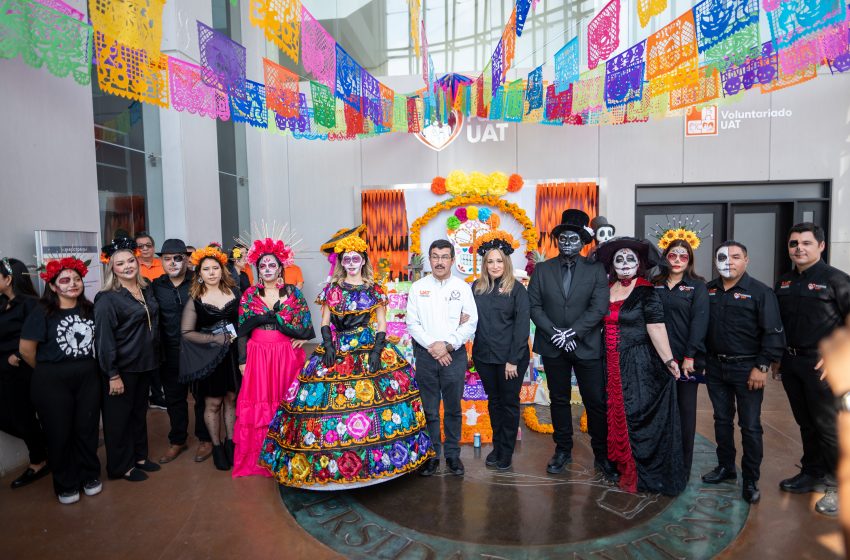  Fomenta la UAT tradiciones del Día de Muertos