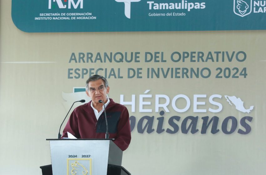  Arranca gobernador Américo Villarreal Programa Héroes Paisanos 2024