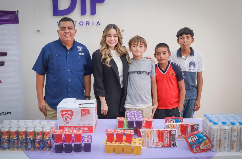  Donará Cremería Patty alimentos semanales a niñas y niños del DIF Victoria.